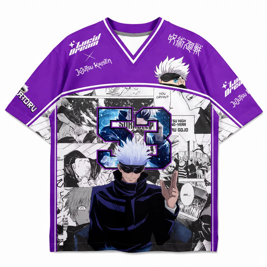 Gojo Satoru Purple Jersey