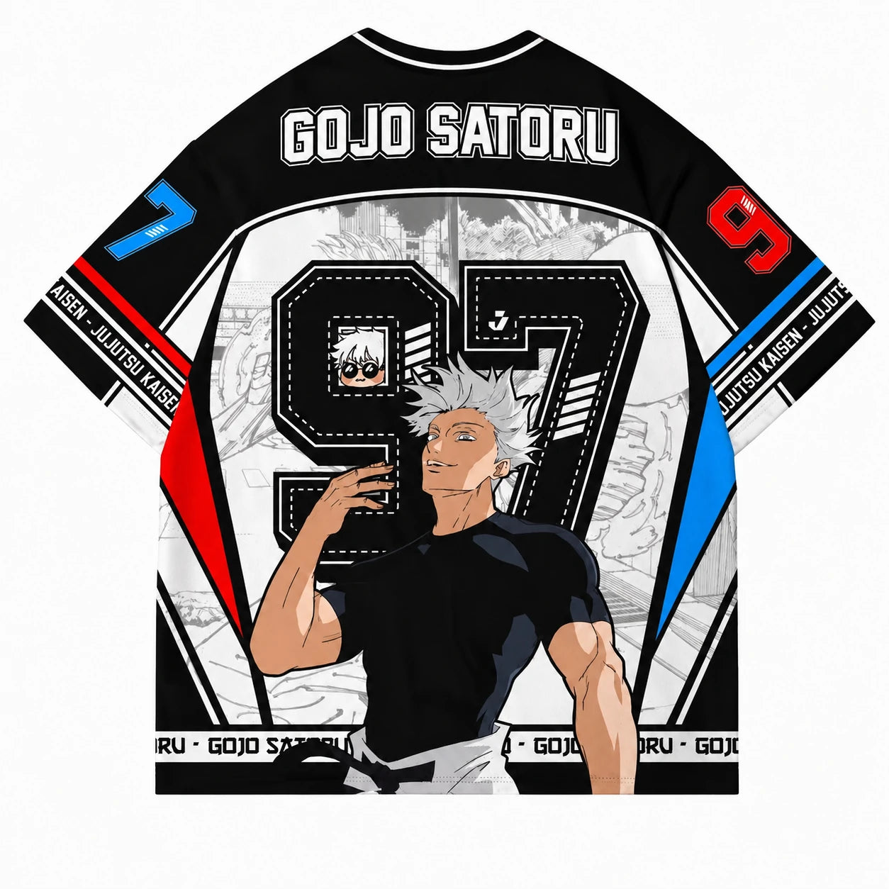 Gojo Satoru White Jersey