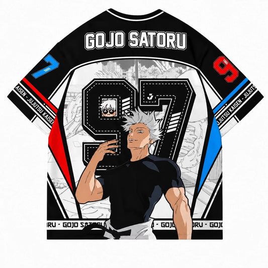 Gojo Satoru White Jersey
