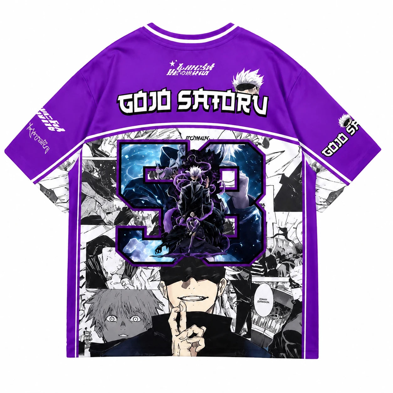 Gojo Satoru Purple Jersey