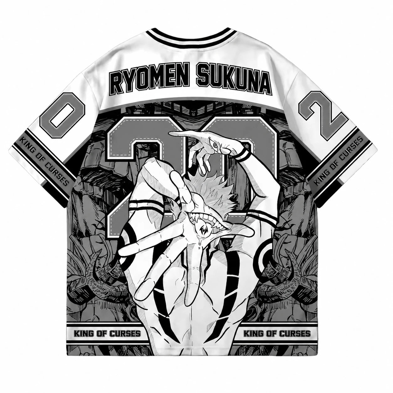 Sukuna White Jersey