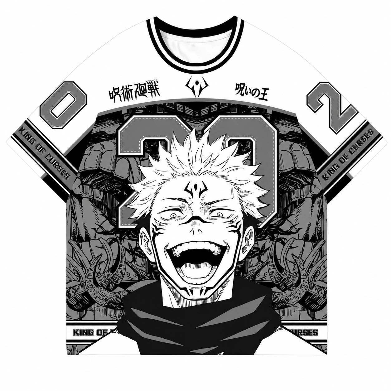 Sukuna White Jersey