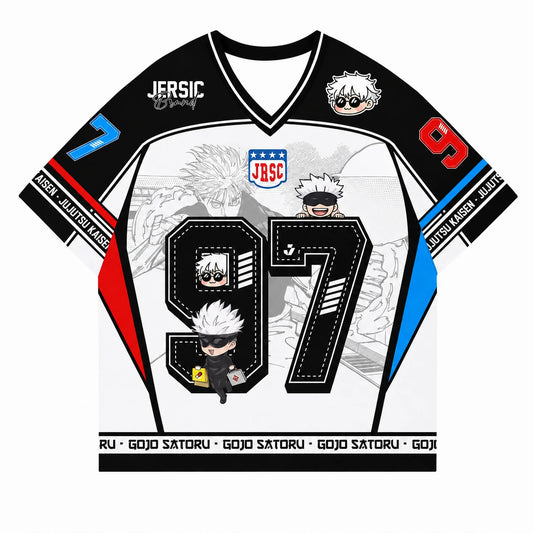 Gojo Satoru White Jersey